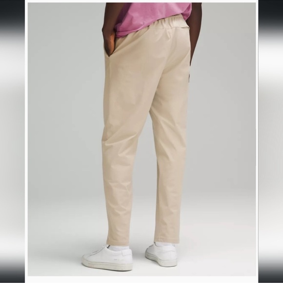 NWT lululemon ABC Pull-On Pant XL Light tan (Trench) Relaxed Tapered Fit - Picture 2 of 15